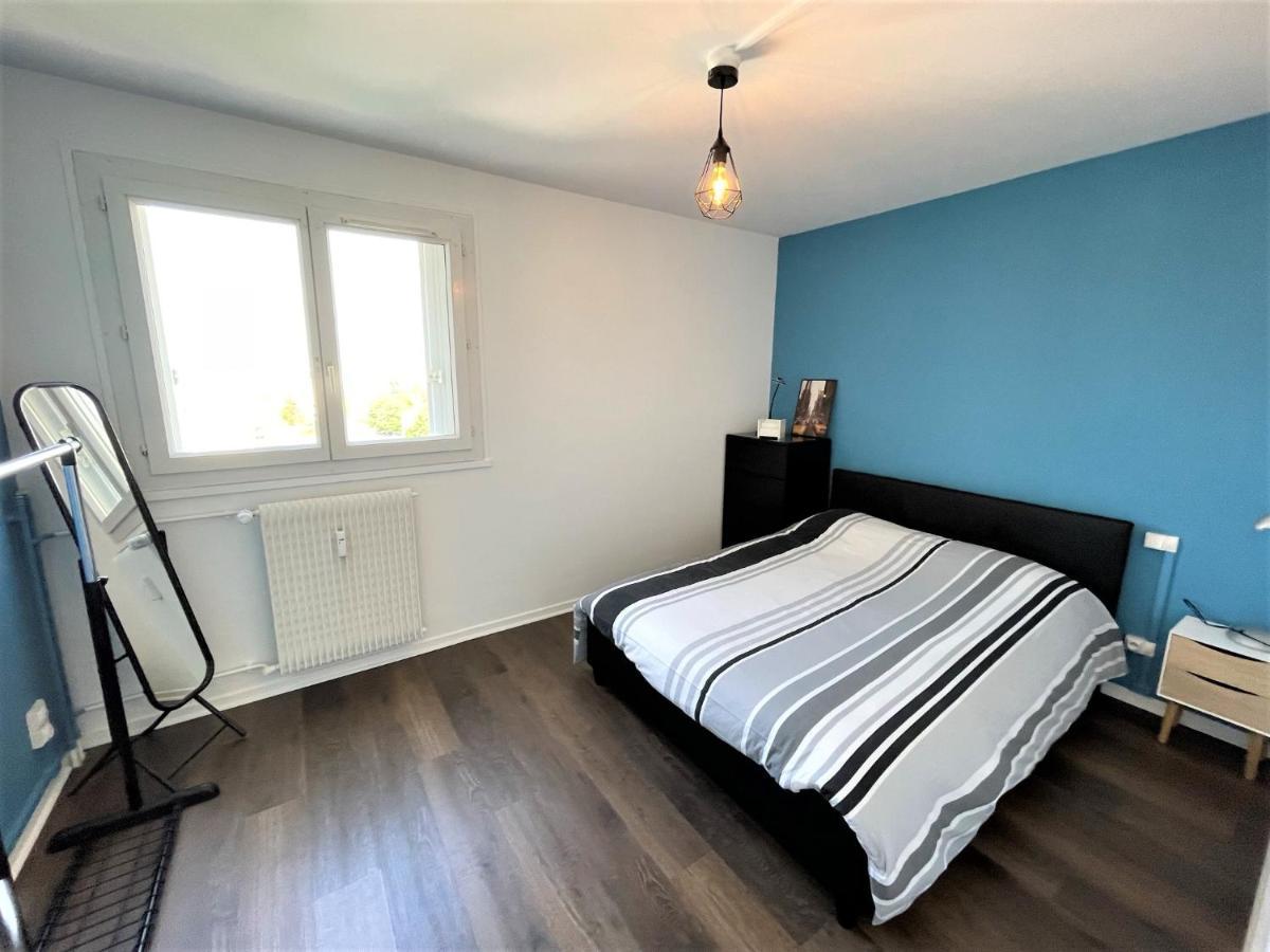 Brossolette Appartement T2 Spacieux Et Lumineux Balcon Vue Degagee Reims Exterior photo